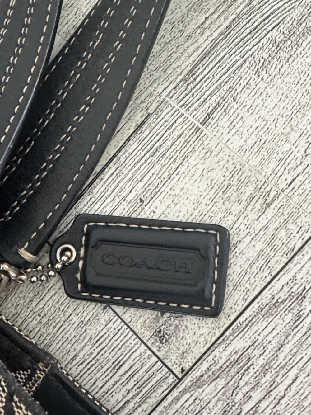 Coach Hampton Signature Turnlock Tote - Picture 10 of 15